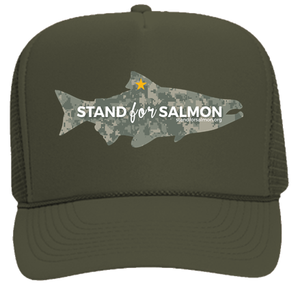 salmon hat