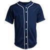 Custom Printed | Adult Full Button Baseball Jersey - CustomPlanet.com
