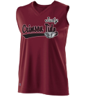Judy2 Alabama Crimson Tide Ladies Sleeveless Softball Jersey