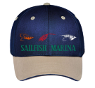 SAILFISH-MARINA Sandwich Visor Otto Cap