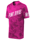 PINK-DIVAS-91-91 Sport-Tek Youth CamoHex Tee | YST370