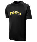 14 Pirates MLB Adult League Team Jerseys - Official Nike MLB Wordmark Poly Tees - N223
