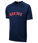 WILKERSON Red Sox MLB Adult League Team Jerseys - Official Nike MLB Wordmark Poly Tees - N223