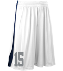 2 DISCONTINUED Youth Triple Double Reversible Basketball Shorts - 4407