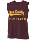 WALLACE-00 Arizona State Sun-Devils Girls Sleeveless Softball Jersey