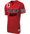 Spartans 14 Mens Baseball Jersey