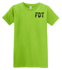 FDT DISCONTINUED - Junior Ladies Short Sleeve Perfect Weight District® Tee DT200