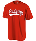 SPANBAUERCRALL-32 DISCONTINUED Wisconsin Badgers Adult Jersey T-shirt