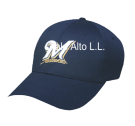 PALO-ALTO-LL Milwaukee Brewers Official MLB Hat for Little Kids Leagues OCMLB300