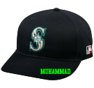 MUHAMMAD-JOBE Seattle Mariners - Official MLB Hat for Little Kids Softball League OCMLB300