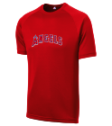 9-WALDREP Angels MLB Adult League Team Jerseys - Official Nike MLB Wordmark Poly Tees - N223