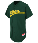 MAHLMEISTER Athletics Official MLB Full Button Jersey - Adult MAHD6840