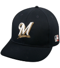 GARZA-22-22 Milwaukee Brewers Official MLB Hat for Little Kids Leagues OCMLB300