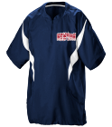NEWTON-NATIONALS DISCONTINUED Youth Baseball Pullover Jacket - 8261