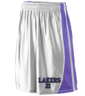 LAKERS-21 DISCONTINUED Dazzle Mesh Basketball Shorts - Augusta Style 717