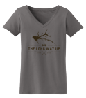 TLWU-Ladies-VNeck TAKING OVER ILLINOIS ONE BIT ONE BITCH AT A TIME Port Authority® - Ladies V-Neck Tee