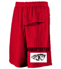 SABERTOOTHS Youth Long Mini Mesh Shorts