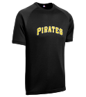 COACH-COACH Pirates MLB Little League Team Jerseys - Official Nike Youth MLB Wordmark Poly Tees - NY233
