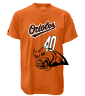 COBRAS Custom Orioles Two-Button Jersey -  Orioles-MAI383