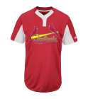 Name-Your-Design Custom Cardinals Two-Button Jersey - Cardinals-MAI383