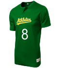 8-ALLARIA-8 Youth Athletics Two-Button Jersey - Athletics-MAIY83