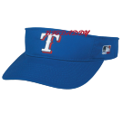BIGDADDY-BIGDADDY Texas Rangers - Official MLB Visor Softball Leagues