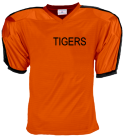 TIGERS-TIGERS DISCONTINUED Youth Blitz Steelmesh Football Jersey - Teamwork Athletic - 1360