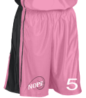 NOPE-5 DISCONTINUED Youth Dazzle Basketball Shorts - 7