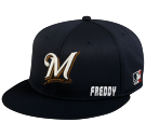 FREDDY Brewers Flatbill Baseball Hat OCMLB400