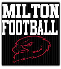 M-M-M-MILTON-FOOTBALL 18x24 Plastic Yard Sign