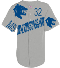 MAINESTREAM-MS-32 DISCONTINUED Teamwork Athletic Full Button Baseball Jersey - 1225B