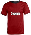 COUGARS DISCONTINUED Youth Reversible Crew Neck Soccer Jersey - 1614