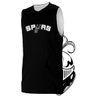 Knights San Antonio Spurs Youth Reversible Basketball Jerseys - A105LY-SPURS