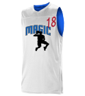 JOTOJOT-18-18 Orlando Magic Youth Reversible Basketball Jerseys - A105LY-MAGIC