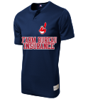 FARM-BUREAU-INSURANCE Youth Indians Two-Button Jersey - Indians-MAIY83