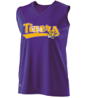 ELLA LSU Tigers Girls Sleeveless Softball Jersey