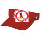 He- St. Louis Cardinals- Official MLB Visor Softball Leagues