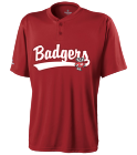 from-dwight Wisconsin Badgers Adult Baseball Jersey