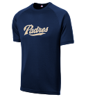 PIO-23 Padres MLB Adult League Team Jerseys - Official Nike MLB Wordmark Poly Tees - N223