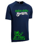 QUDUS-SHITTU Brewers MLB Little League Team Jerseys - Official Nike Youth MLB Wordmark Poly Tees - NY223