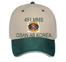 451-MMS-OSAN-AB-KOREA Sandwich Visor Otto Cap