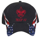 TROOP-20 Low Pro Pre Embroidered Otto Cap