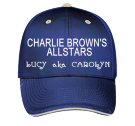 CHARLIE-BROWNS-ALLSTARS-LUCY-AKA-CAROLYN Sandwich Visor Otto Cap
