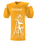 TENNESSEE-MCCRACKEN Adult Two Color Football Jersey