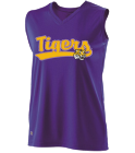 ESSOHNCE-12 LSU Tigers Girls Sleeveless Softball Jersey
