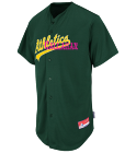 CALLAHAN Athletics Official MLB Full Button Youth Jersey MAHD684Y