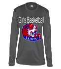GIRLS-BASKETBALL Ladies Long Sleeve Tee