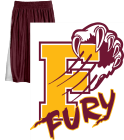 Fury DISCONTINUED Youth Basketball Shorts 7
