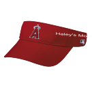 HALEYS-MOM Anaheim Angels - Official MLB Visor Softball Leagues.
