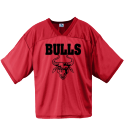 BULLS-12 DISCONTINUED League Football Jersey - 240